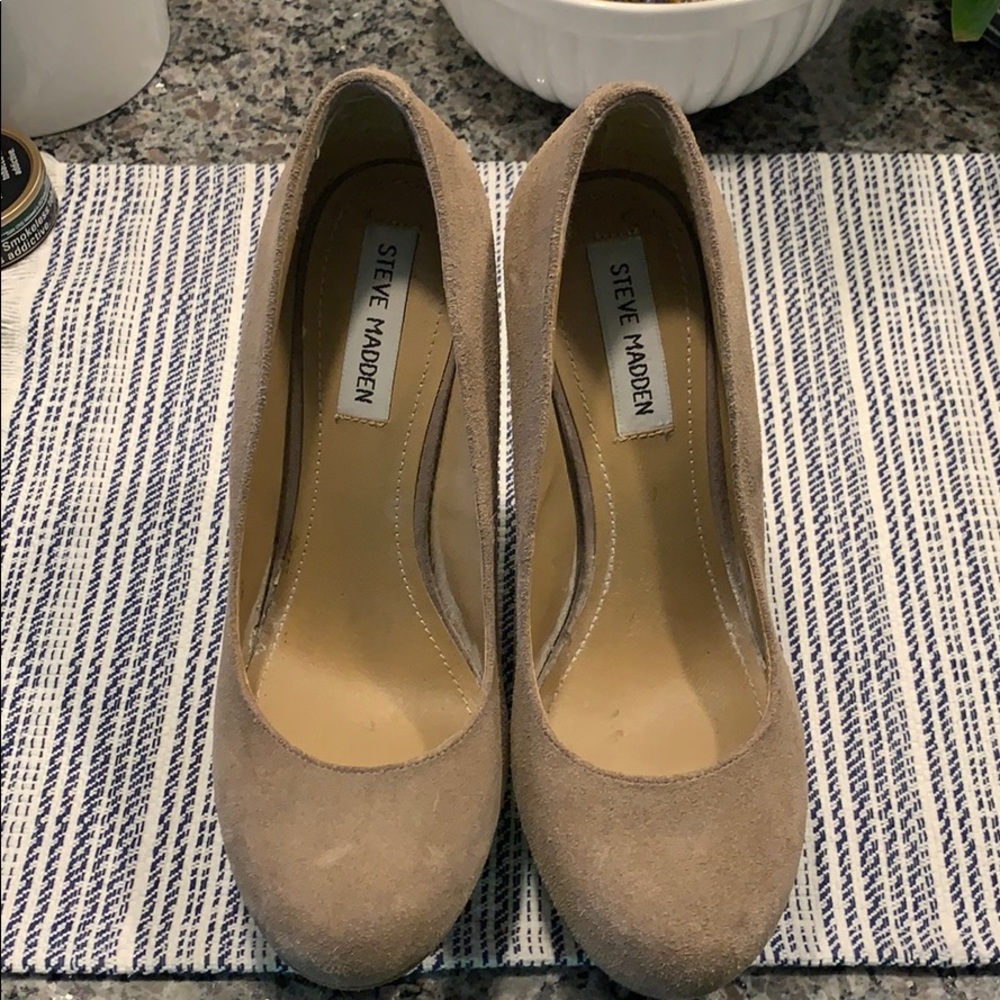Steve Madden platform wedges